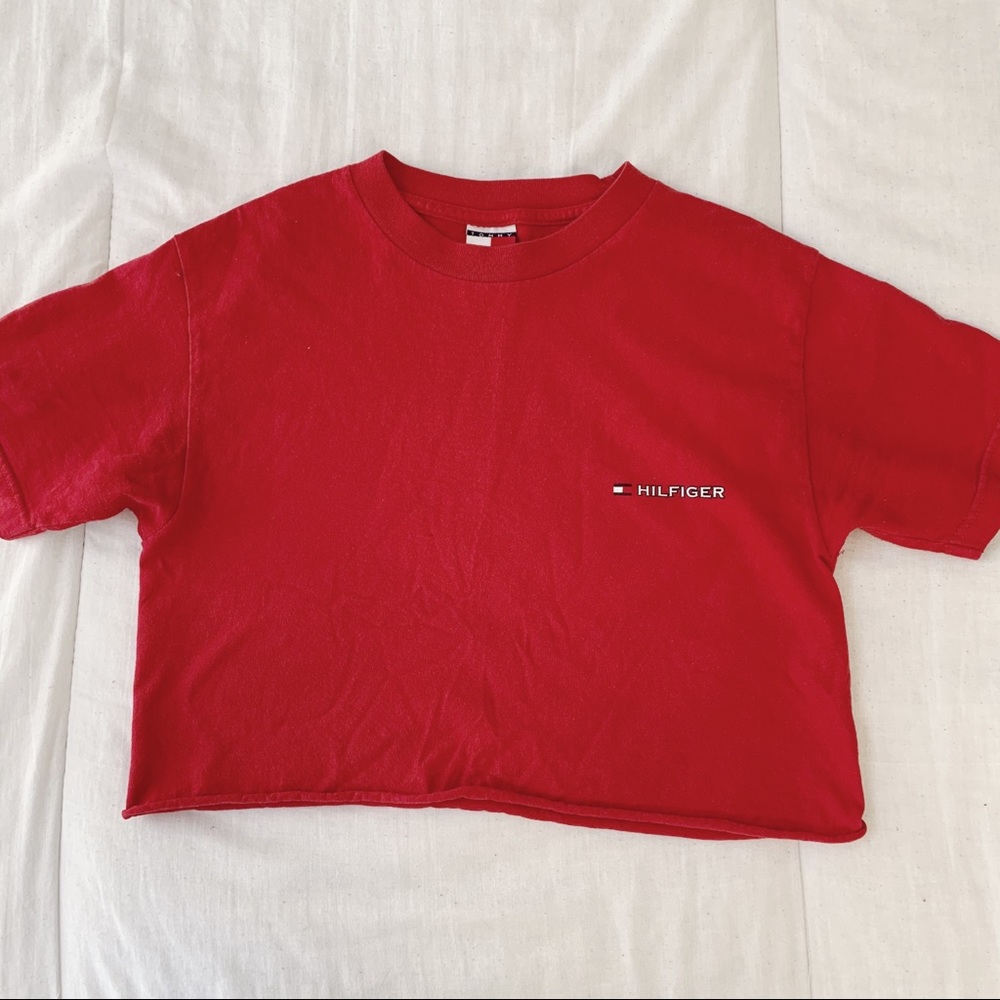 vintage tommy hilfiger crop top